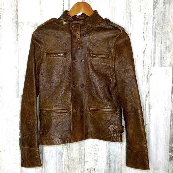 Anthropologie Leather Jacket